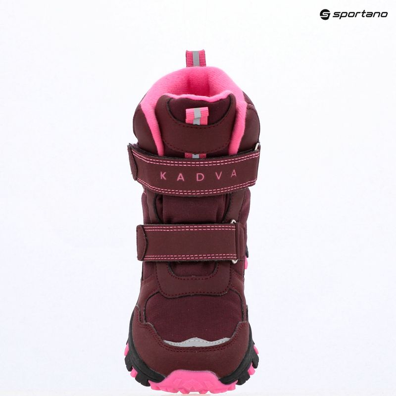 Stivali da neve per bambini KADVA Snowey Mid WP rosa 15