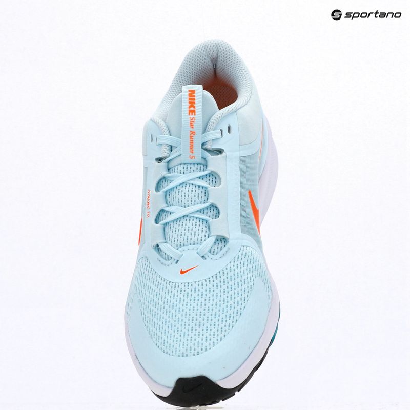 Scarpe da corsa Nike Star Runner 5 glacier blue/energy/black/total orange 9