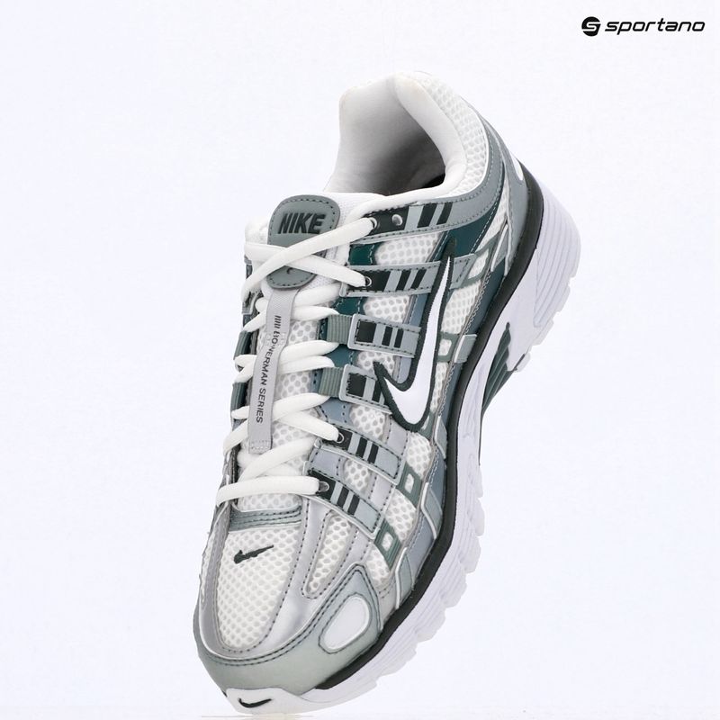 Scarpe da donna Nike P-6000 white/mica green/camo green/white 16