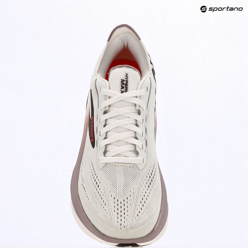 Scarpe da corsa donna Brooks Hyperion Max 4 coconut/raisin/pink 9