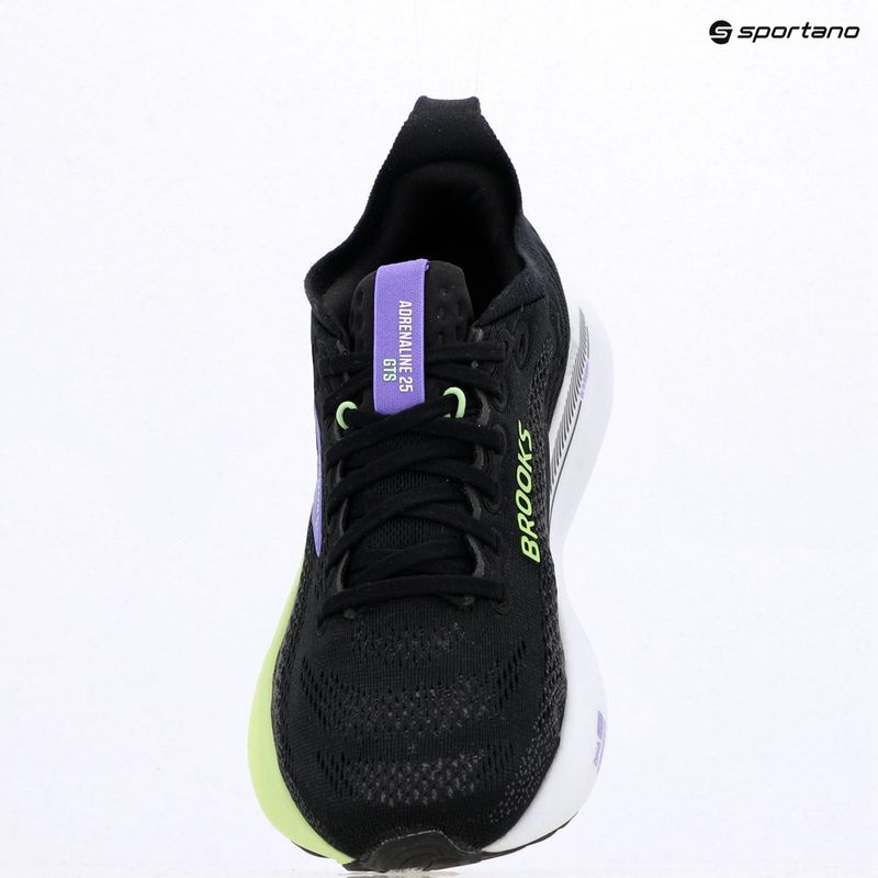 Scarpe da corsa donna Brooks Adrenaline GTS 25 black/blackened pearl/purple 9