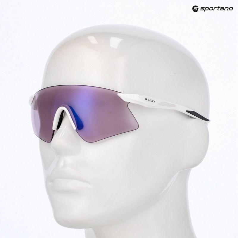 Occhiali da sole Rudy Project Astral Sphere bianco lucido/impactx fotocromatico 2 laser viola 8
