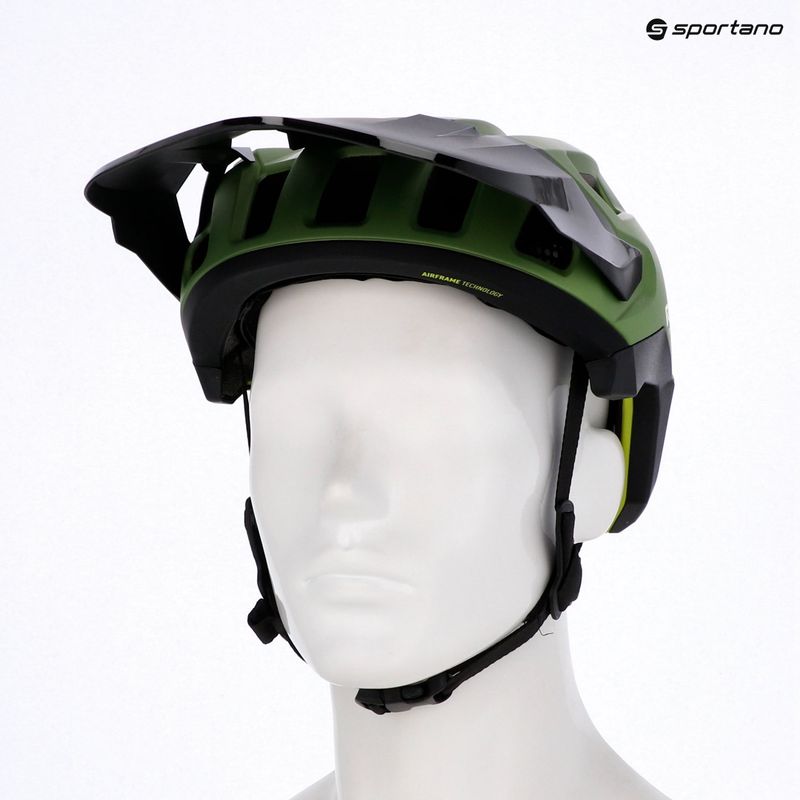 Casco da bici Rudy Project Terraform met.olive/black/acid green matte 10