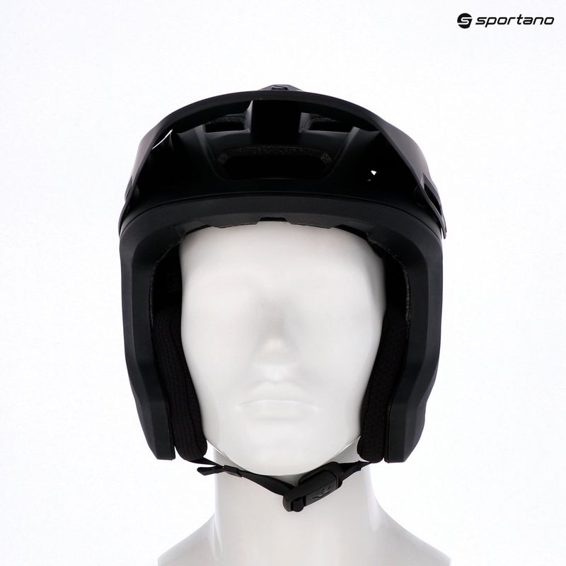 Casco da bicicletta Fox Racing Dropframe Pro nero opaco 9