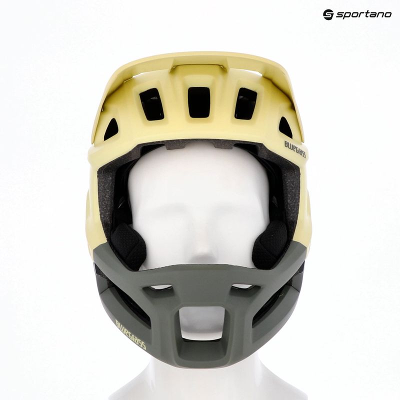 Casco da bici Bluegrass Vanguard lime opaco 6