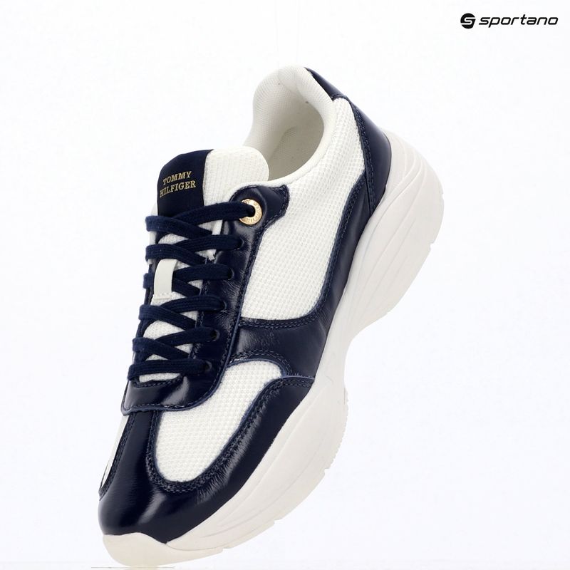 Scarpe da donna Tommy Hilfiger ModernRunner Shiny Leather yale navy 9
