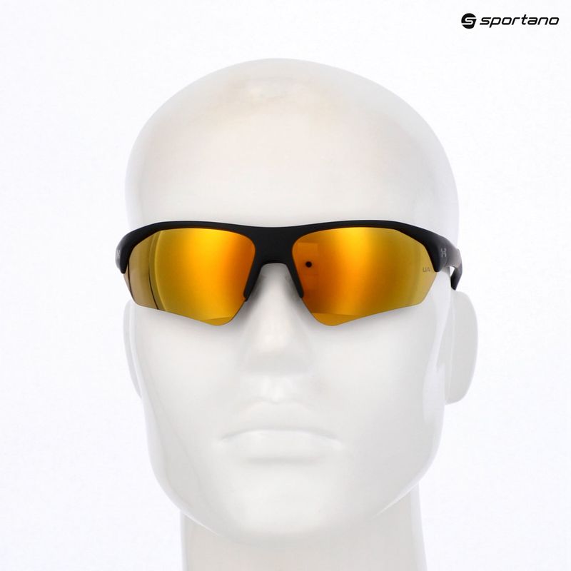 Occhiali da sole per bambini Under Armour UA 7000/S S3 nero opaco/oro specchiato 10