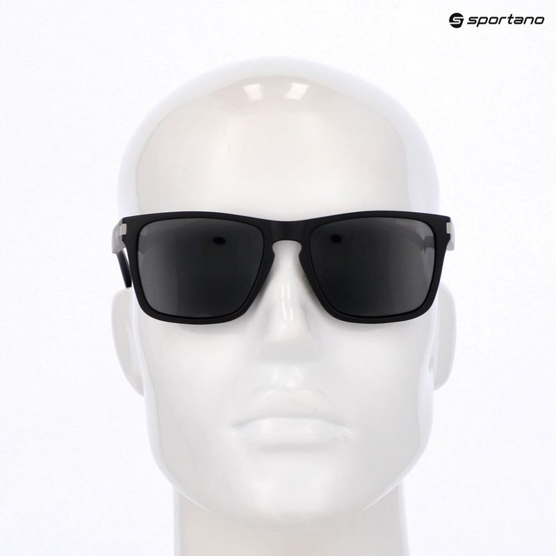 Occhiali da sole Polaroid PLD 2139/S nero opaco grigio/grigio polarizzato 11