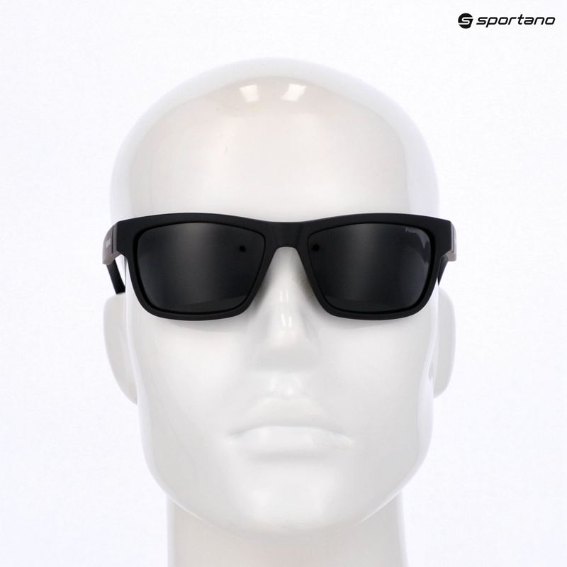 Occhiali da sole Polaroid PLD 7031/S nero/grigio polarizzati da uomo 5