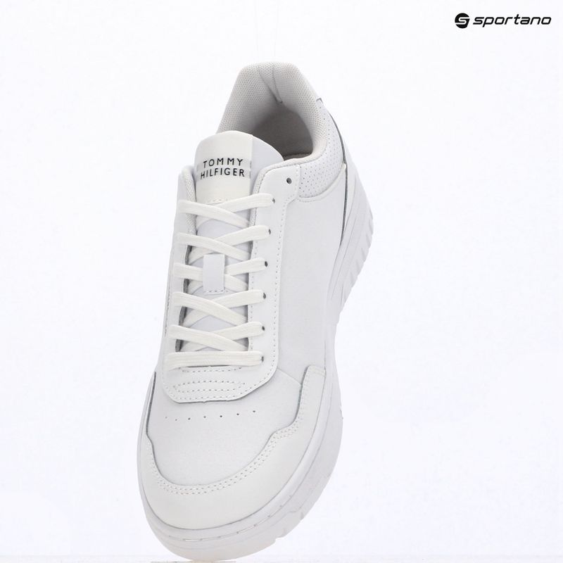 Scarpe da uomo Tommy Hilfiger Basket Core Leather white 9