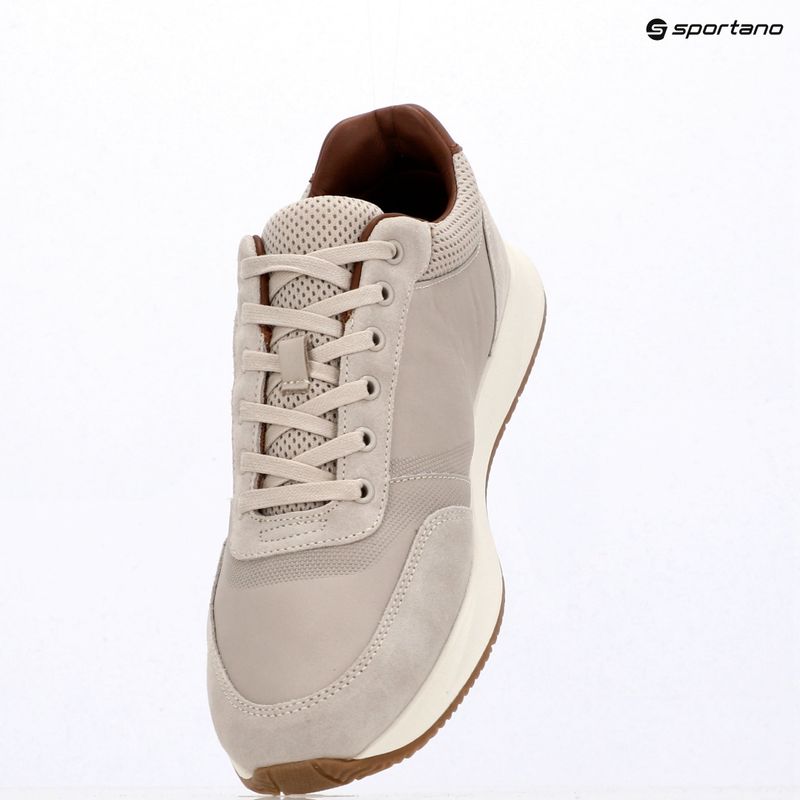 Scarpe da uomo Tommy Hilfiger Runner Suede Mix classic stone tracksuits 9