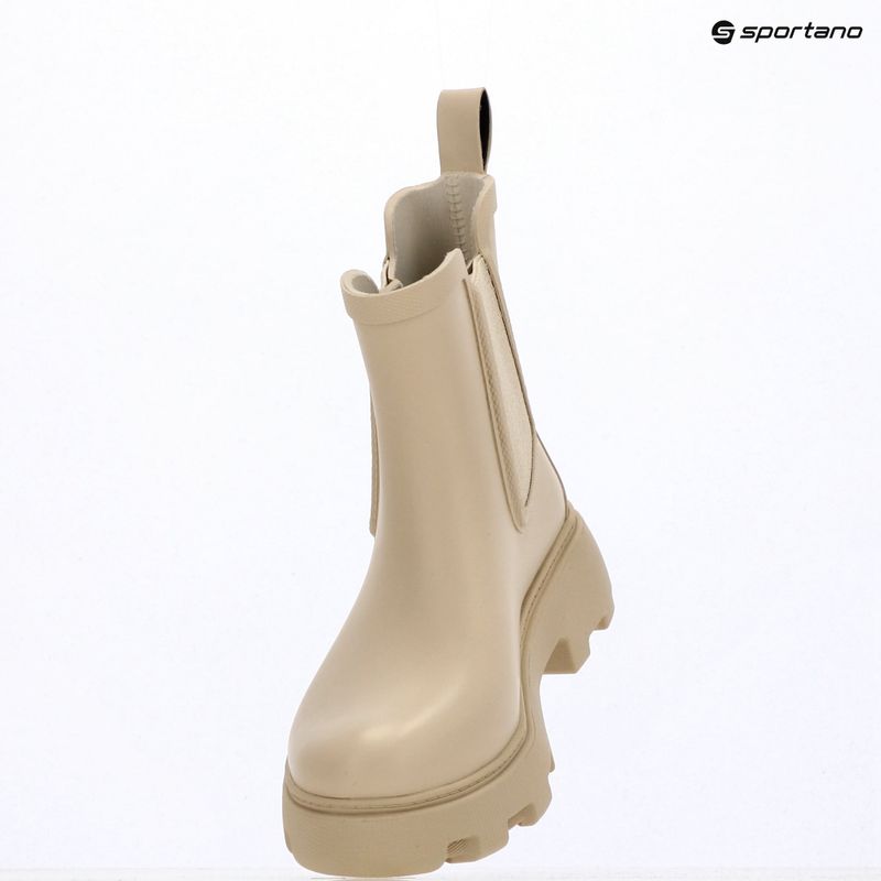 Stivali di gomma da donna Tommy Hilfiger Rubber Flag Cleated classic beige 9