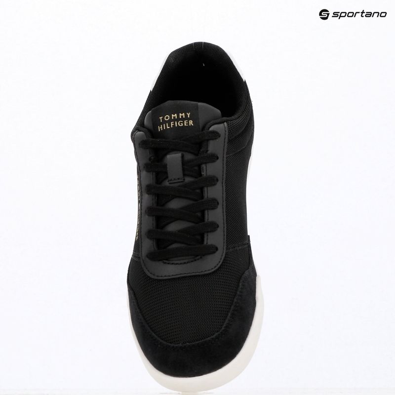 Scarpe da uomo Tommy Hilfiger Low Pro Cupsole Nylon Suede Mix black 9