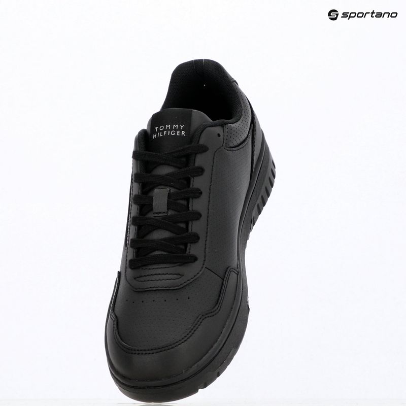 Scarpe da uomo Tommy Hilfiger Basket Core Leather black 9