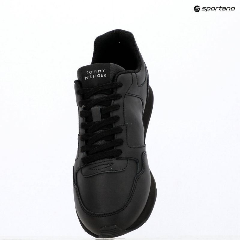 Scarpe da uomo Tommy Hilfiger Light Eva Runner Leather black 9