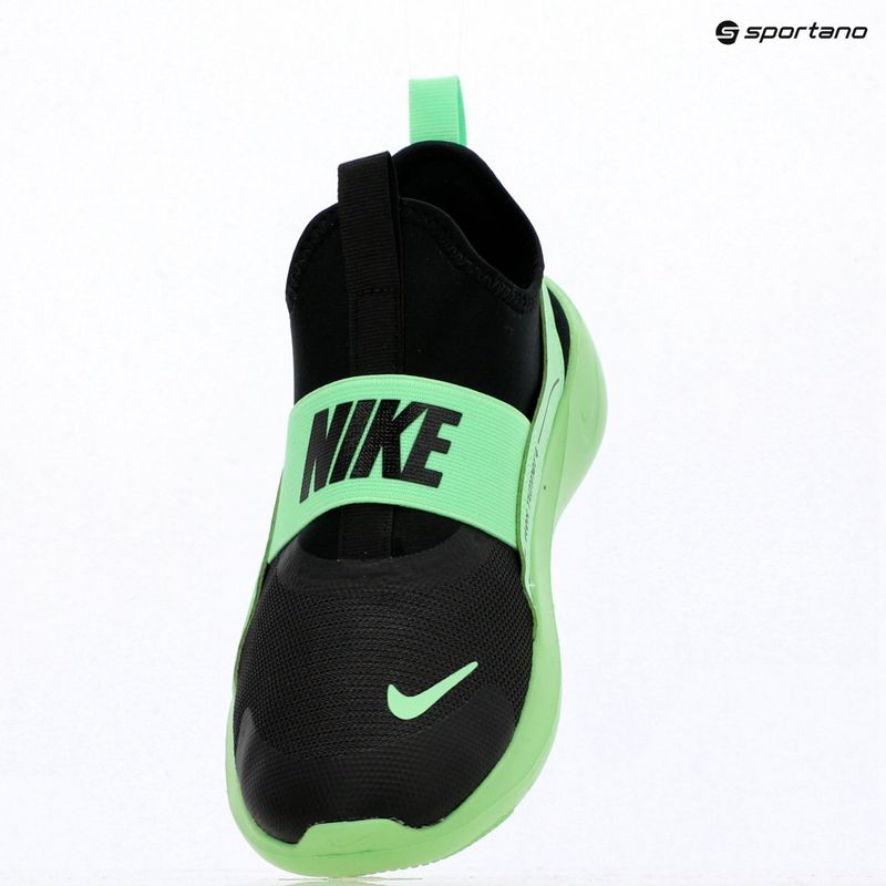 Scarpe per bambini Nike Flex Runner 4 black/illusion green/black 7