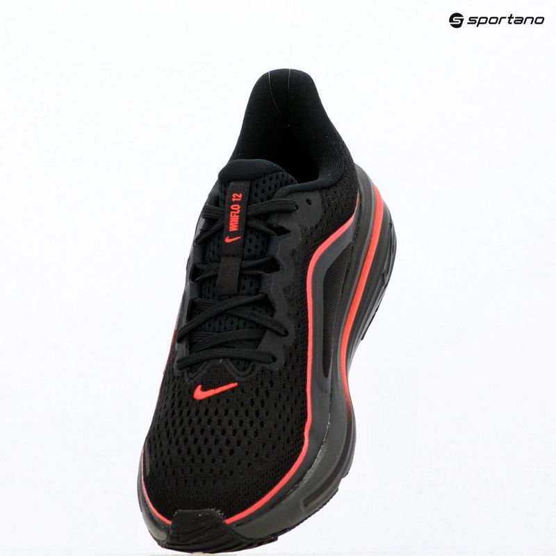 Scarpe da corsa Nike Winflo 12 nero/rosso orbita/grigio fumo scuro/nero 15
