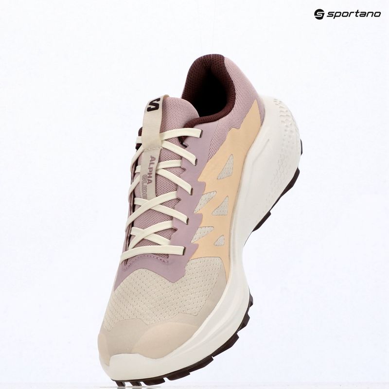 Scarpe da corsa donna Salomon Alphaglide tapioca/dawn pink 9