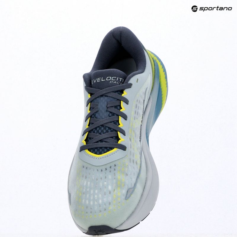 Scarpe da corsa uomo Under Armour Velociti Pace blue fog/flash light/downpour gray 9