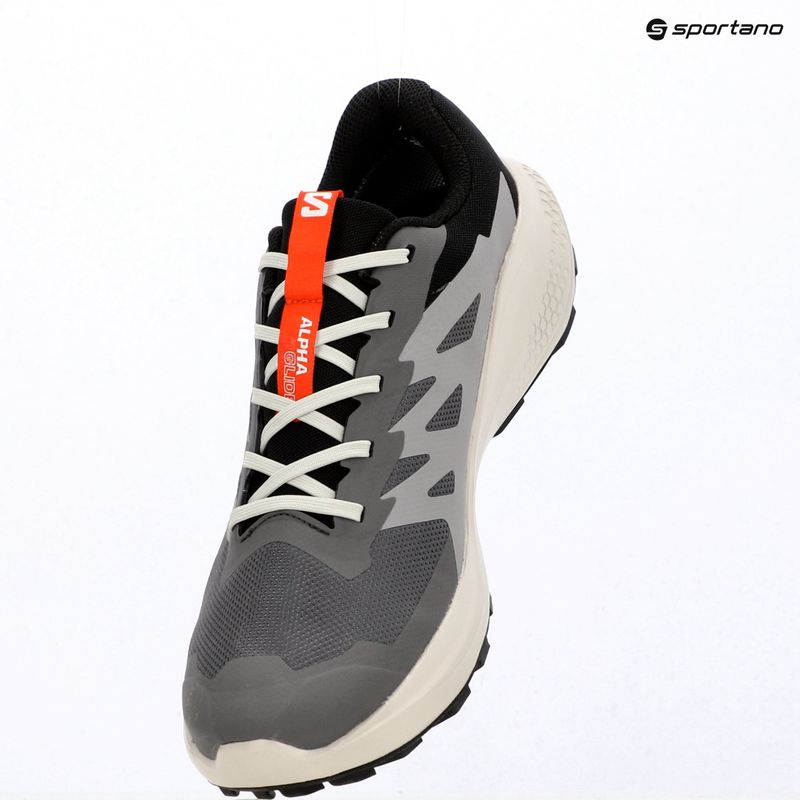 Scarpe da corsa uomo Salomon Alphaglide GTX castlerock/lunar rock 9