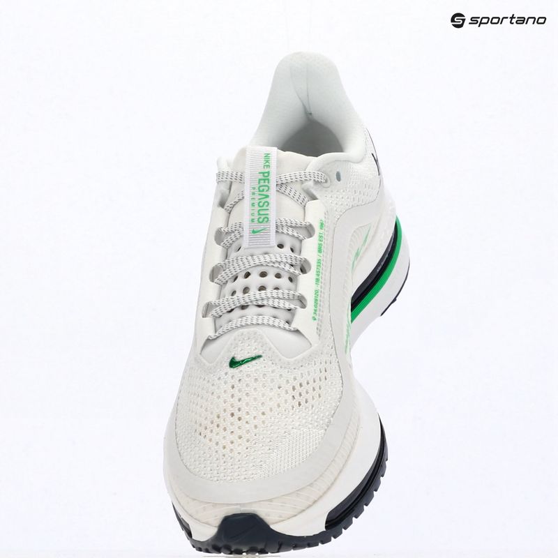 Scarpe da corsa uomo Nike Pegasus Premium white/midnight navy/green spark 6