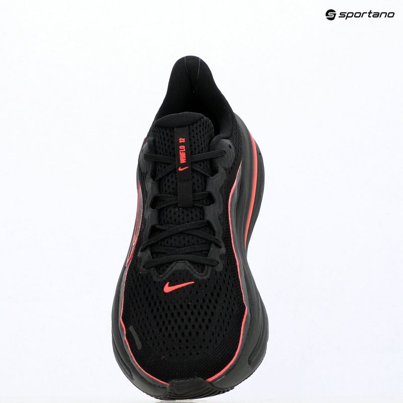 Scarpe da corsa uomo Nike Winflo 12 black/red orbit/dark smoke grey/black 10