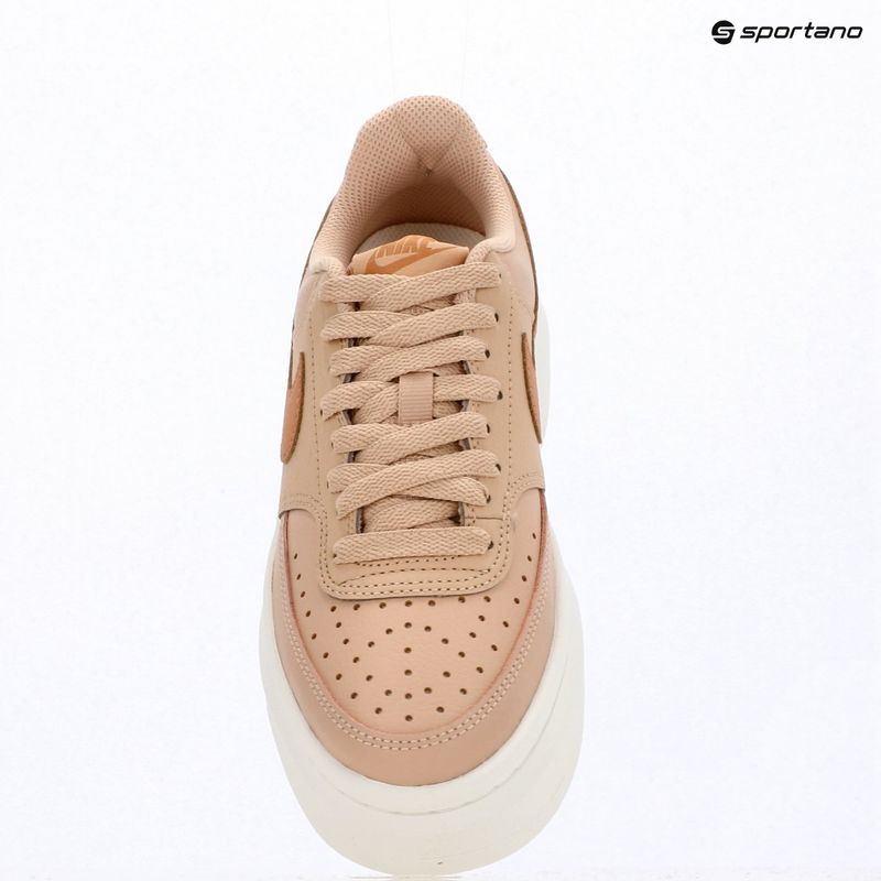 Scarpe da donna Nike Court Vision Alta shimmer/sail/light cognac 8