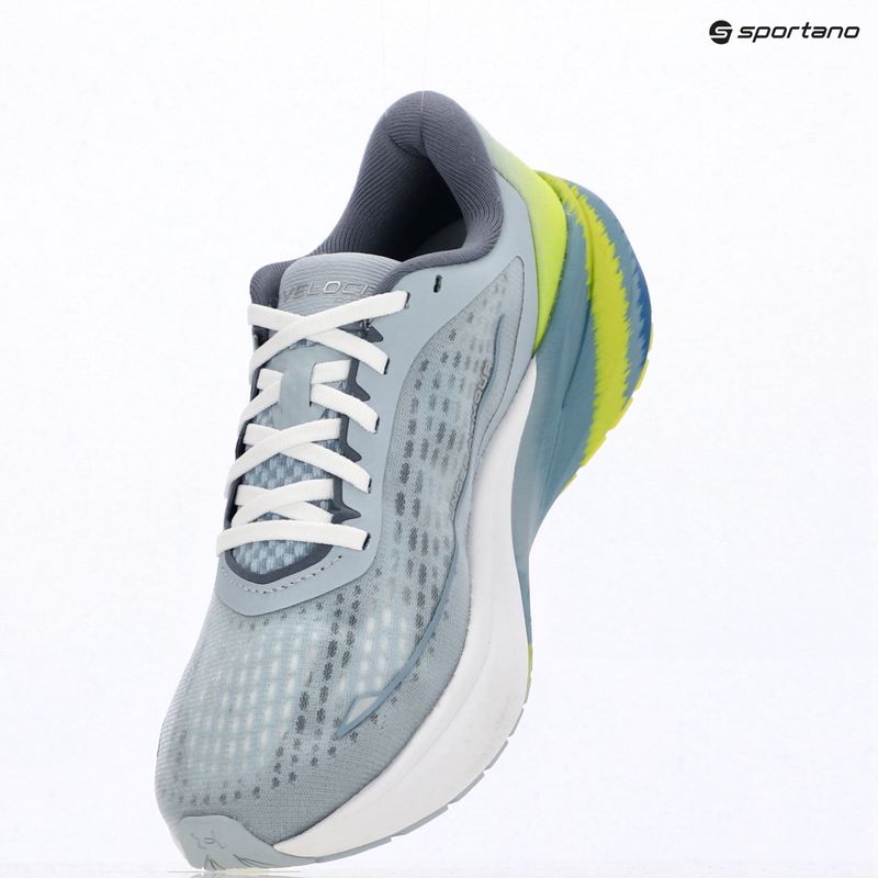 Scarpe da corsa donna Under Armour Velociti Pace blue fog/flash light/metallic silver 9