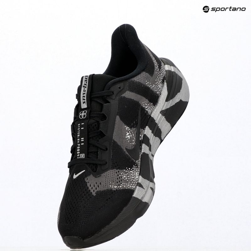 Scarpe da corsa uomo Nike Pegasus 42 black/medium ash/metallic silver/black 8
