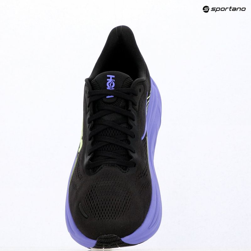 Scarpe da corsa uomo Hoka Clifton 11 black/neon yuzu 8