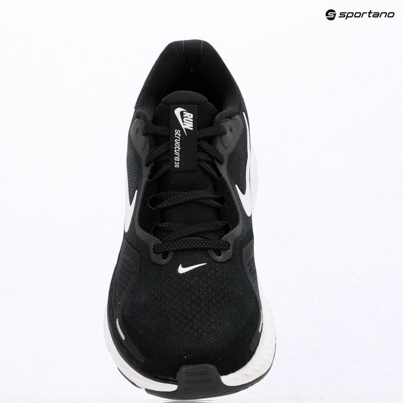 Scarpe da running da uomo Nike Structure 26 Wide black/wolf grey/metallic silver/white 8