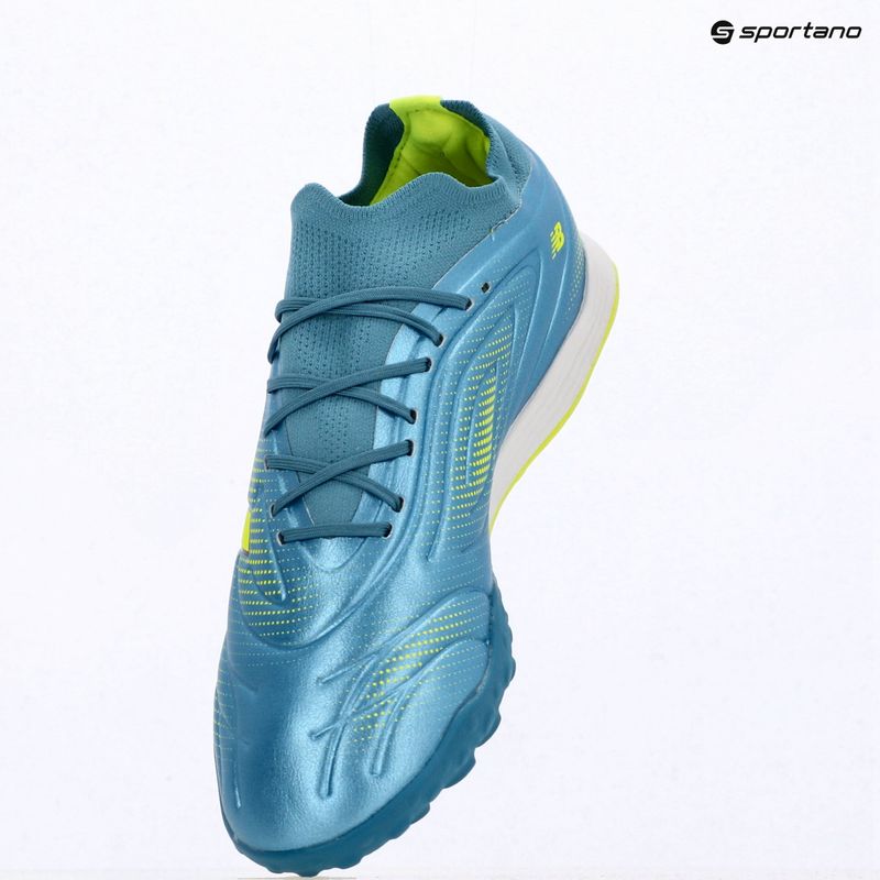 Scarpe da calcio New Balance Tekela Team Low V5 TF blue 6