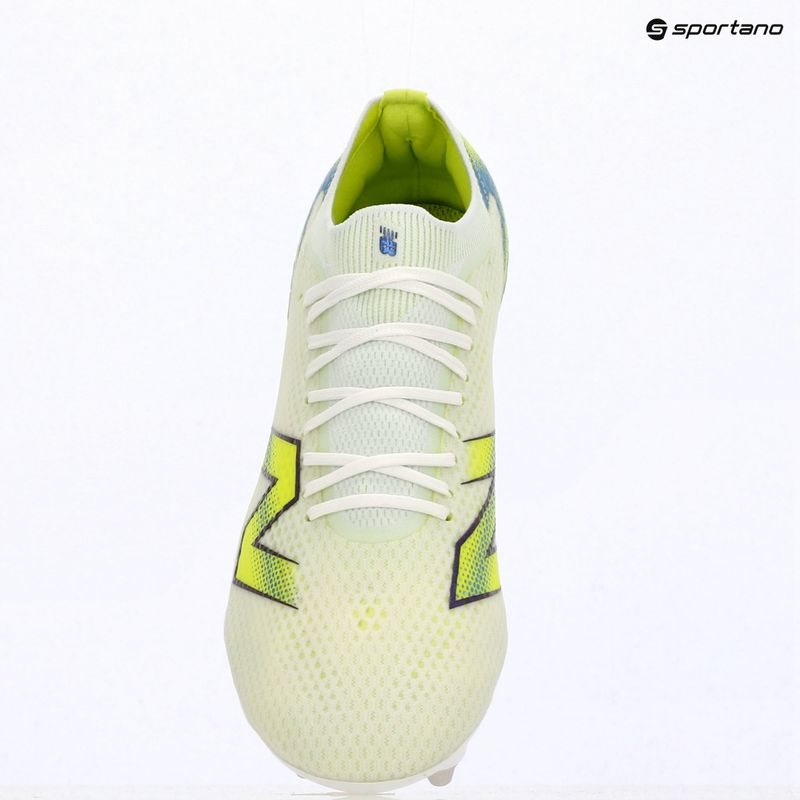 Scarpe da calcio New Balance Furon Pro V9 SG white/alkaline green 7