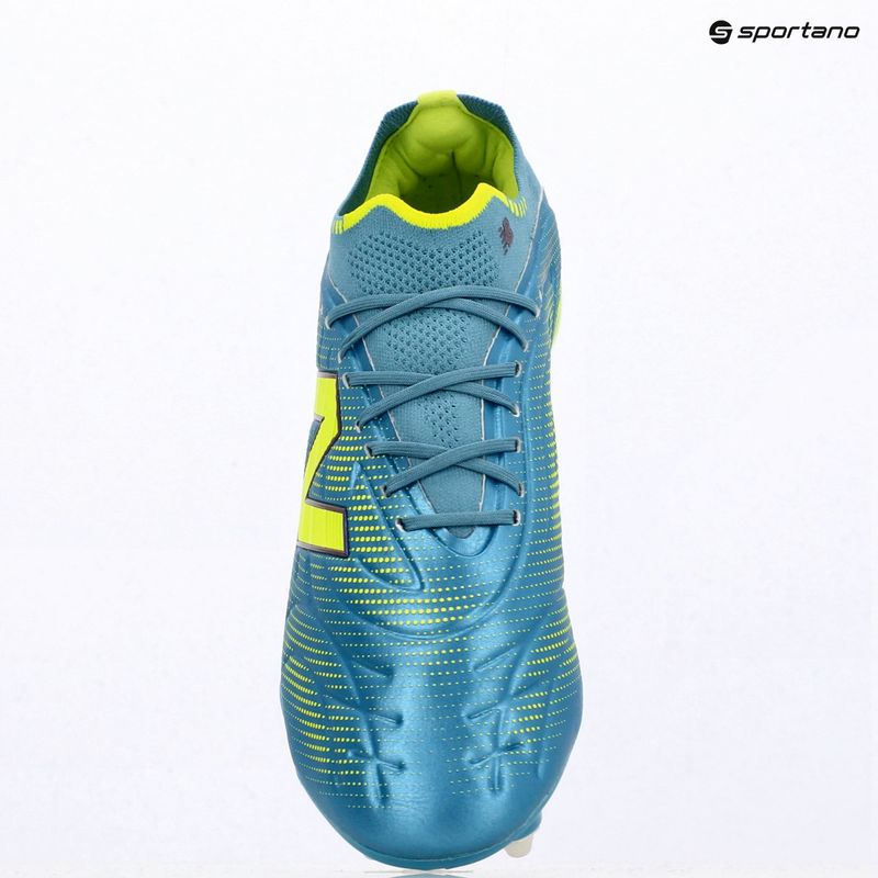 Scarpe da calcio New Balance Tekela Elite Low V5 SG metallic blue/alkaline green/team navy 6