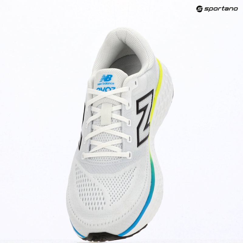 Scarpe da corsa uomo New Balance Fresh Foam Evoz V4 white/black/altitude 7