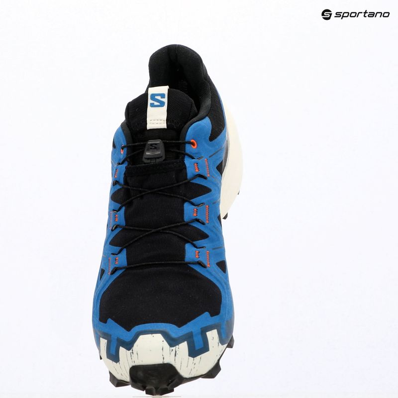 Scarpe da corsa uomo Salomon Speedcross 6 GTX black/mykonos blue 8