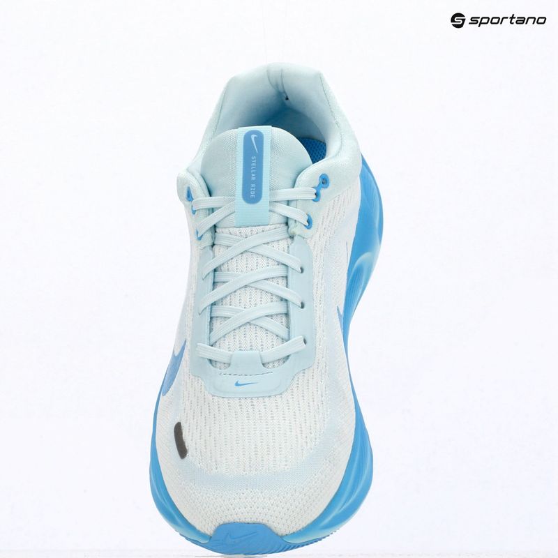 Scarpe da corsa per bambini Nike Stellar Ride summit white/glacier blue/football blue 8