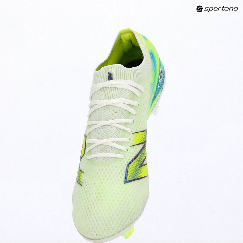 Scarpe da calcio New Balance Furon Elite V9 FG white/alkaline green 6