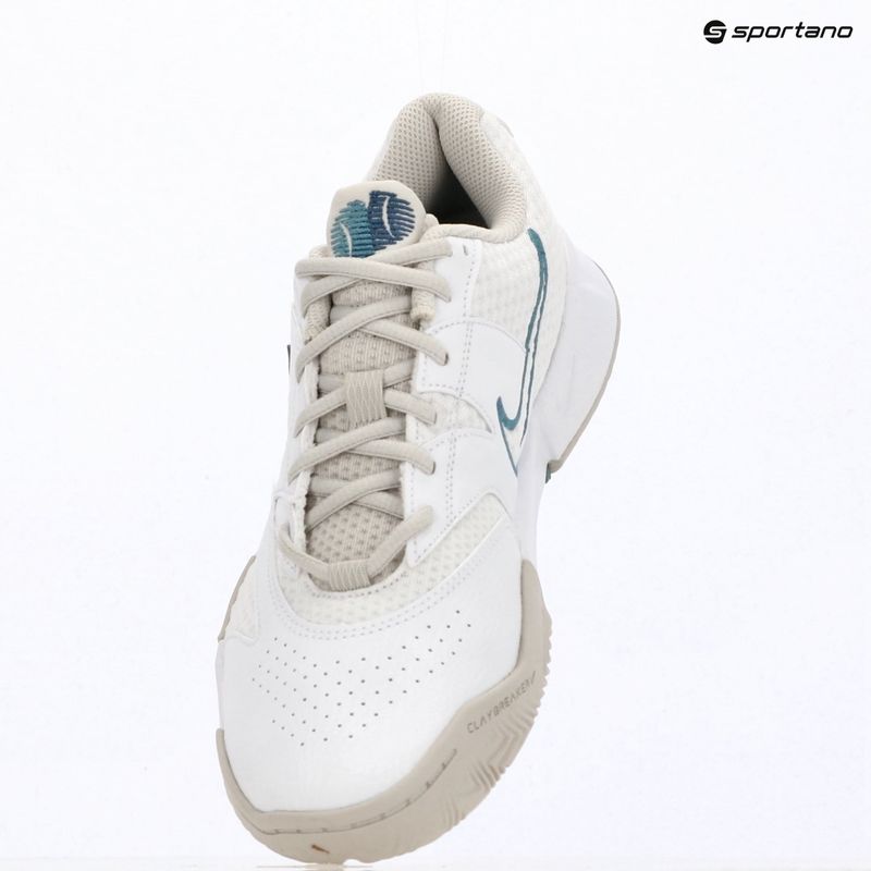 Scarpe da tennis uomo Nike Court Lite 4 White/Light Bone/New Slate/Smokey Blue 10