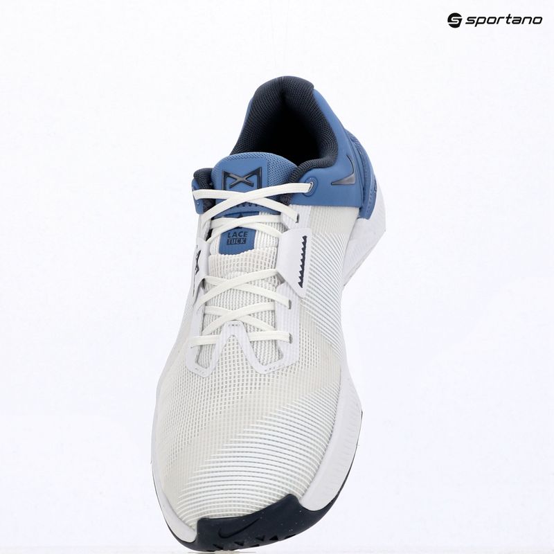 Scarpe da allenamento uomo Nike Metcon 10 white/indigo storm/volt/thunder blue 9