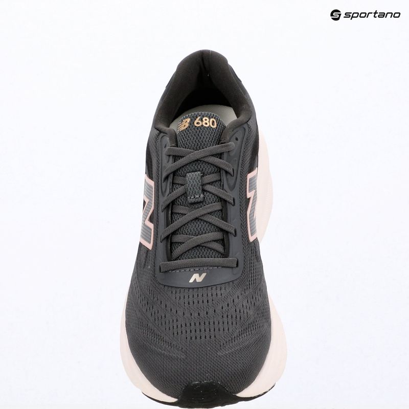 Scarpe da corsa donna New Balance Fresh Foam 680's V9 black cement/pink salt 7