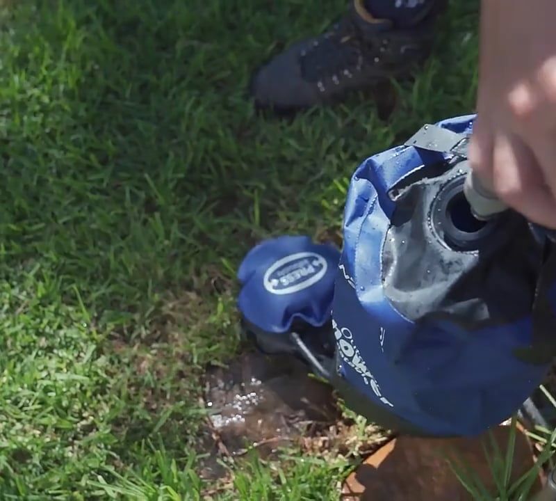 Doccia da campeggio Naturehike NH17L101-D blue 5