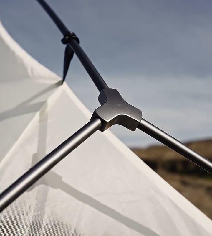 Tenda da trekking 2-osobowy Naturehike Cloud Up 2 Pro 20D light gray/red 4