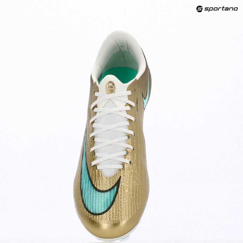 Scarpe da calcio uomo Nike Mercurial Superfly 11 Elite "Kylian Mbappé" metallic gold/green glow 9