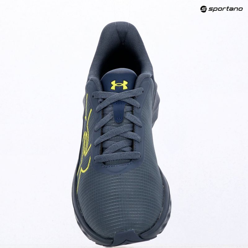 Scarpe da corsa uomo Under Armour Ascend BL downpour gray/downpour gray/flash light 14