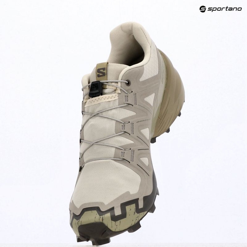 Scarpe da corsa uomo Salomon Speedcross 6 silver cloud/paloma 16