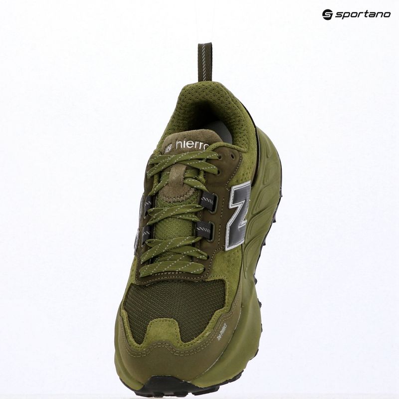 Scarpe da corsa uomo New Balance Hierro Trek V9 sport green/dark moss 7