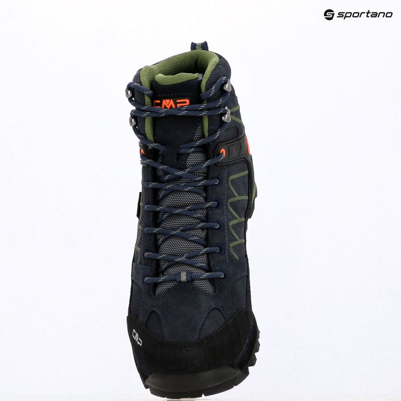 Scarpe da trekking uomo CMP Moon Mid Wp b.blue/torba 3