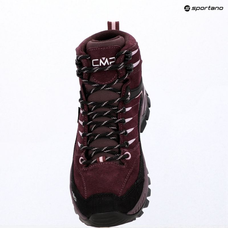 Scarpe da trekking donna CMP Rigel 2.0 Mid Waterproof plum/soft pink 9