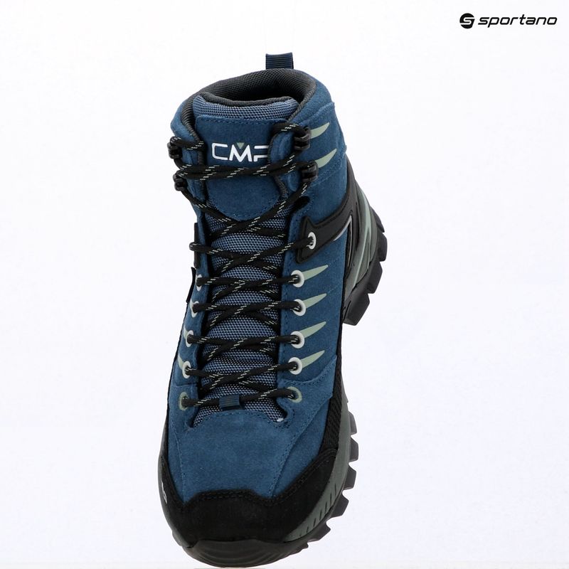 Scarpe da trekking uomo CMP Rigel 2.0 Mid Waterproof avio/salvia 3